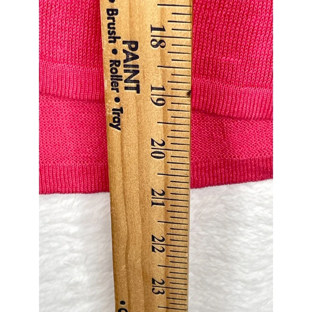 J. Jill Sweater Linen Blend Open Front Womens XS Pink Shrug Cardigan New NWT - Picture 7 of 11